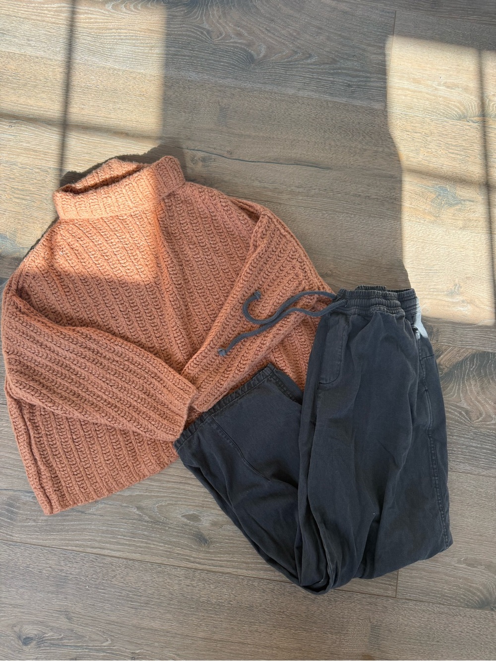 Free People Sweater and Barrel Pants